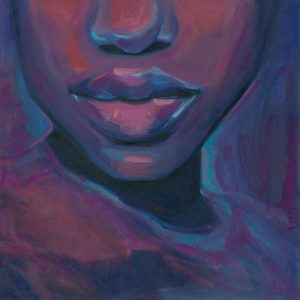 MELLOWNESS black woman portrait by Anna Miklashevich