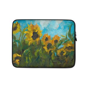 Sunflowers of Ukraine – Laptop Sleeve 13" 15" as Wearable Art