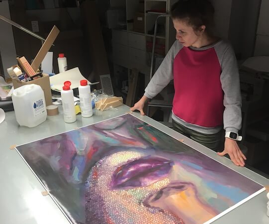 Art Collection Creating by artist Anna Miklashevich