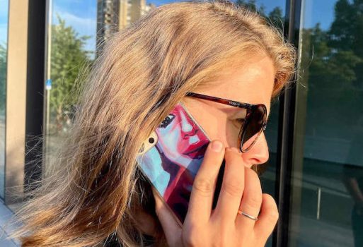 art iphone case by artist Anna Miklashevich