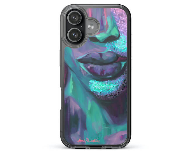 art iphone case by artist Anna Miklashevich