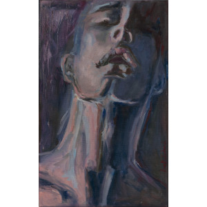 EXPRESSION contemporary no gender portrait by artist Anna Miklashevich