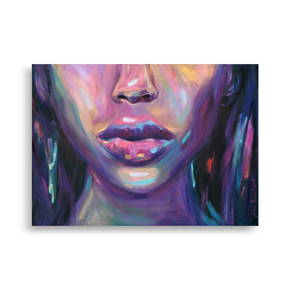 Illuminate the World – Black Woman Portrait Print - Image 2