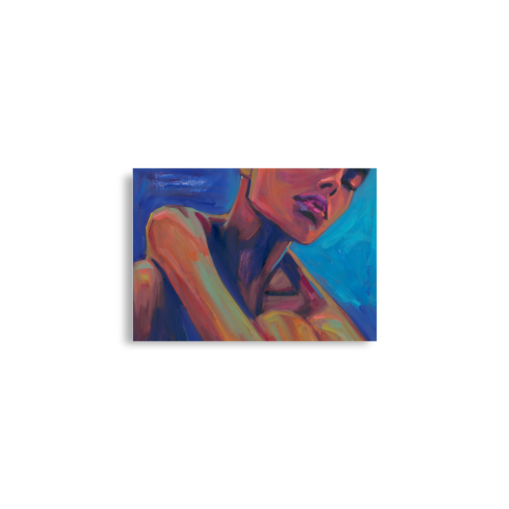 Hope for the Sunshine – Black Woman Expressionist Portrait - Image 4