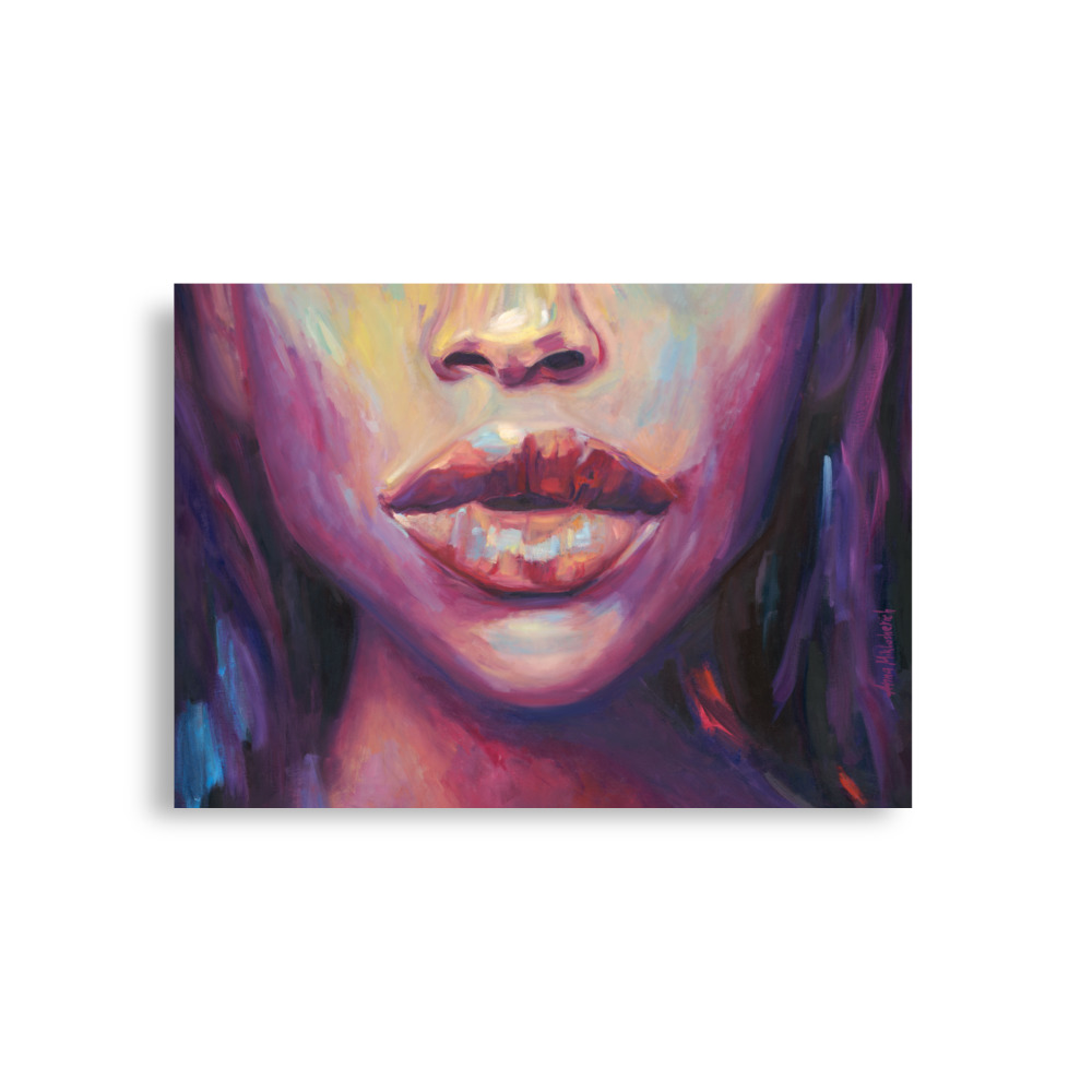 Illuminated – Black Woman Portrait Print - Image 3