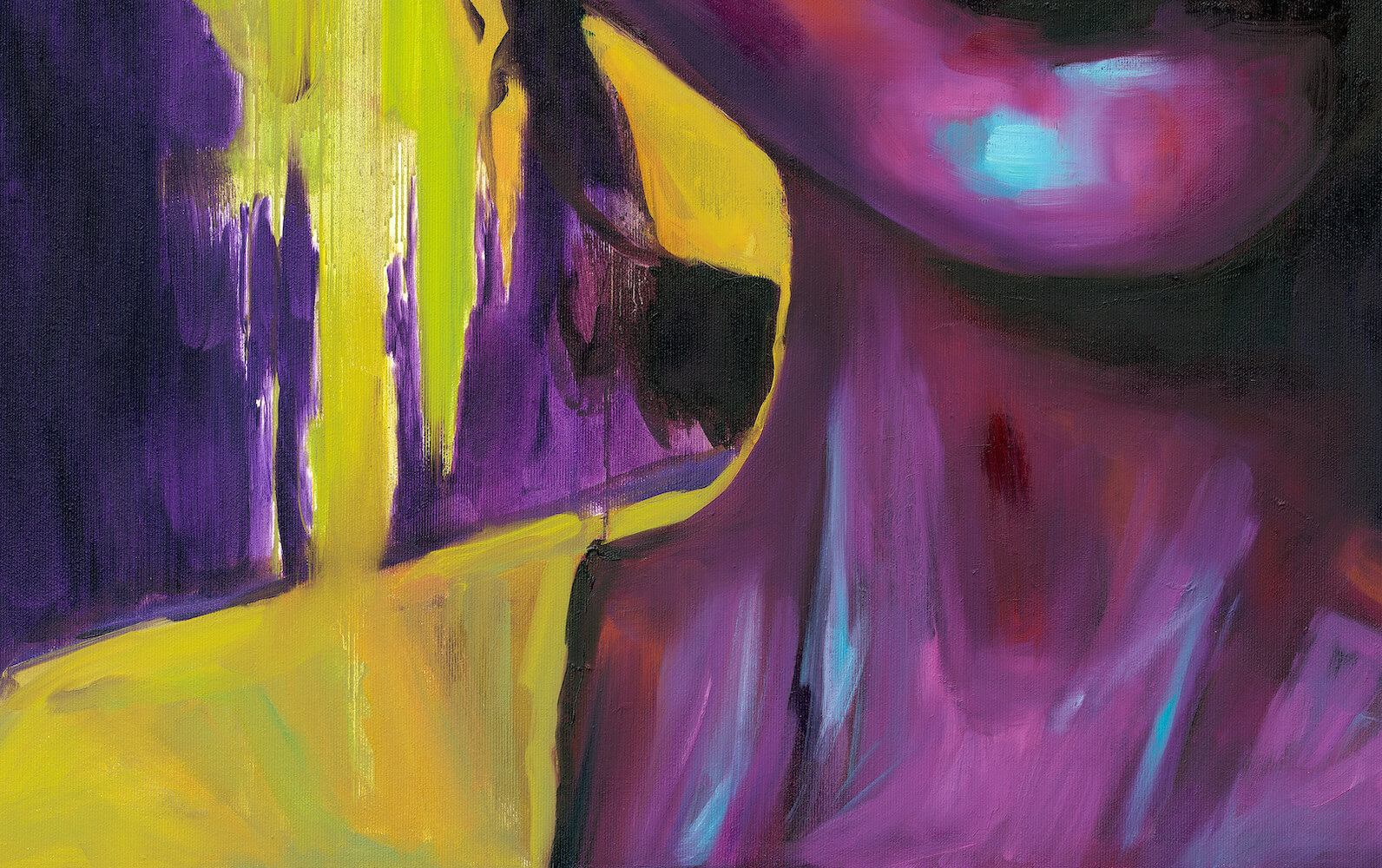 The magic is inside figurative painting by Anna Miklashevich