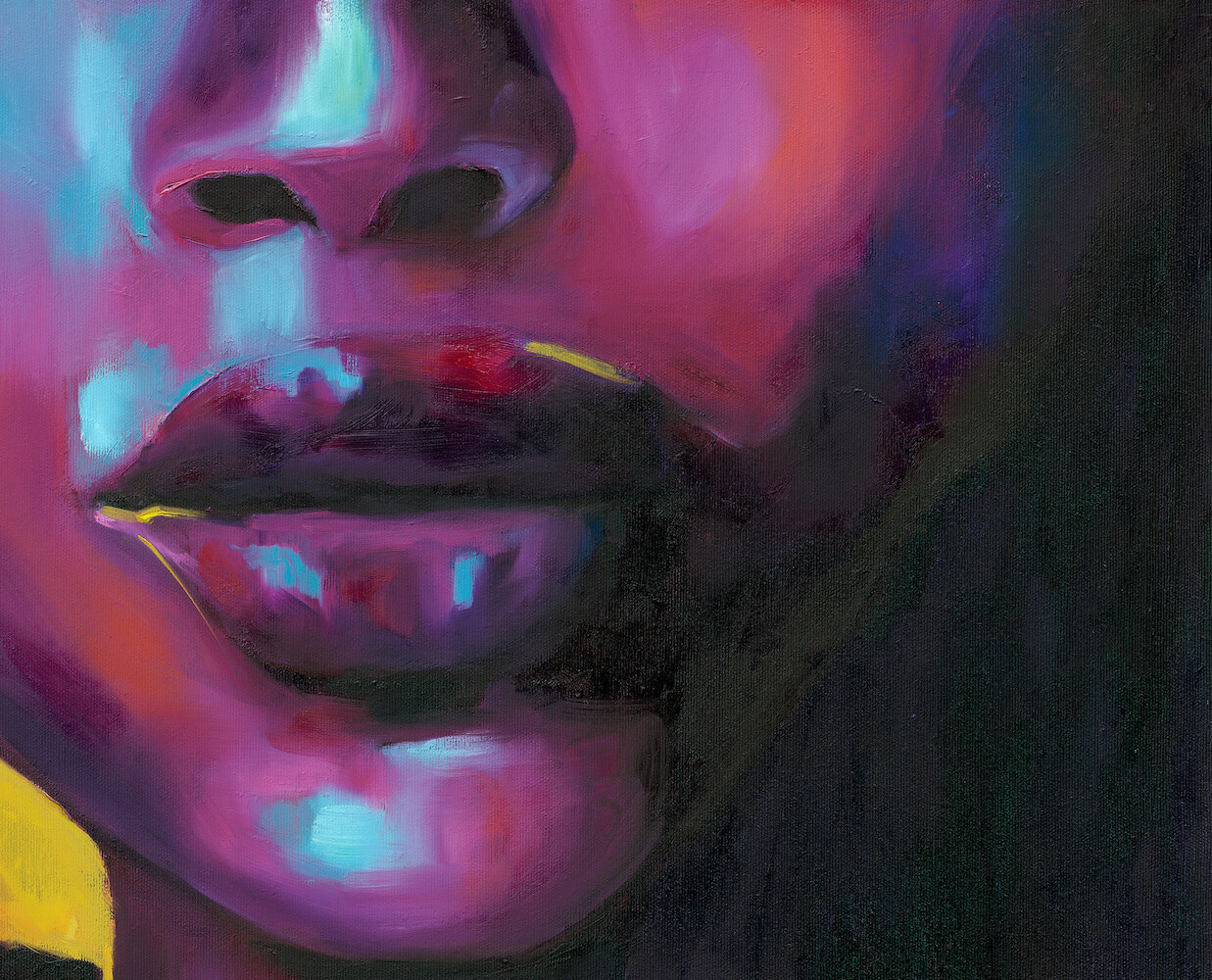 The magic is inside figurative painting by Anna Miklashevich